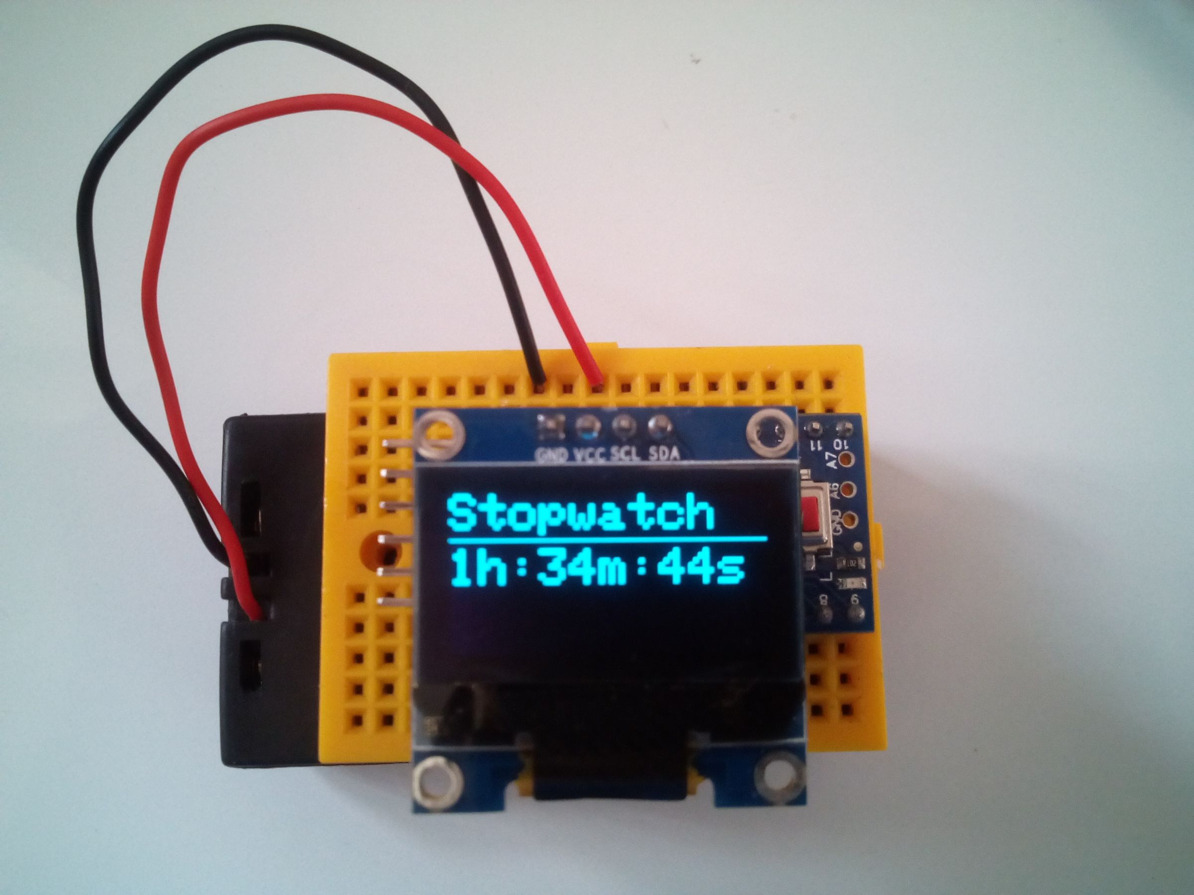A Simple, Practical Arduino Stopwatch 4 Steps Instructables