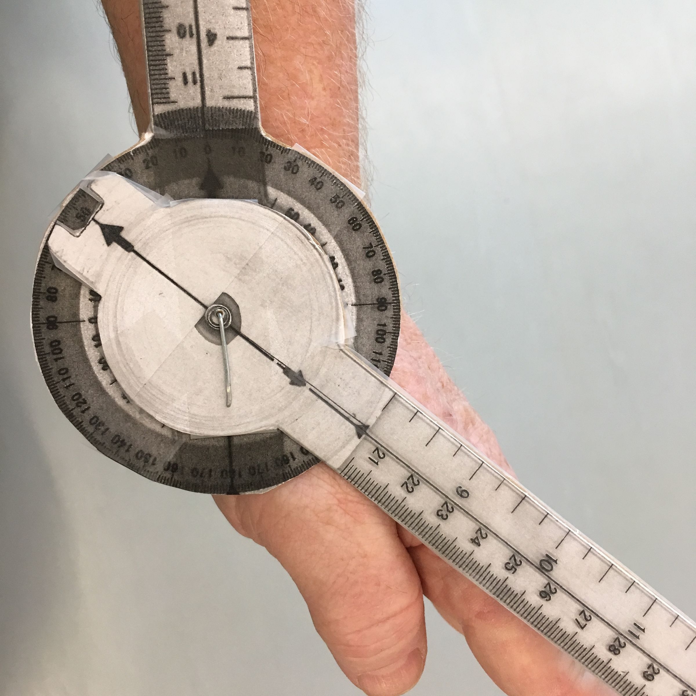 Goniometer for Joint Range of Motion Measurement 5 Steps (with