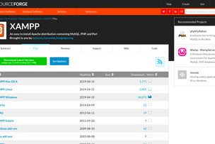 Downloading XAMPP From Apache