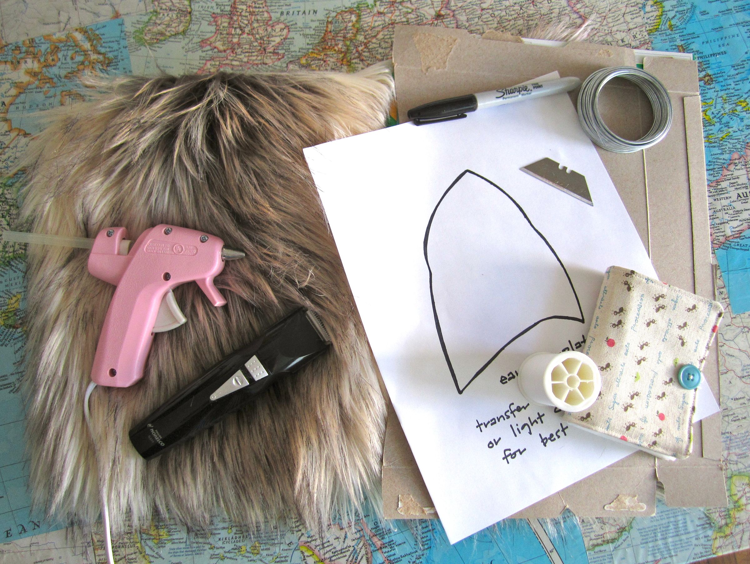 Faux Fur Animal Ears 16 Steps (with Pictures) Instructables