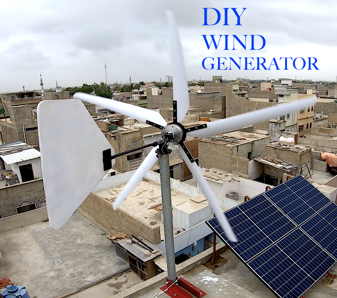 DIY Wind Turbine Generator DIY Wind Turbine Generator