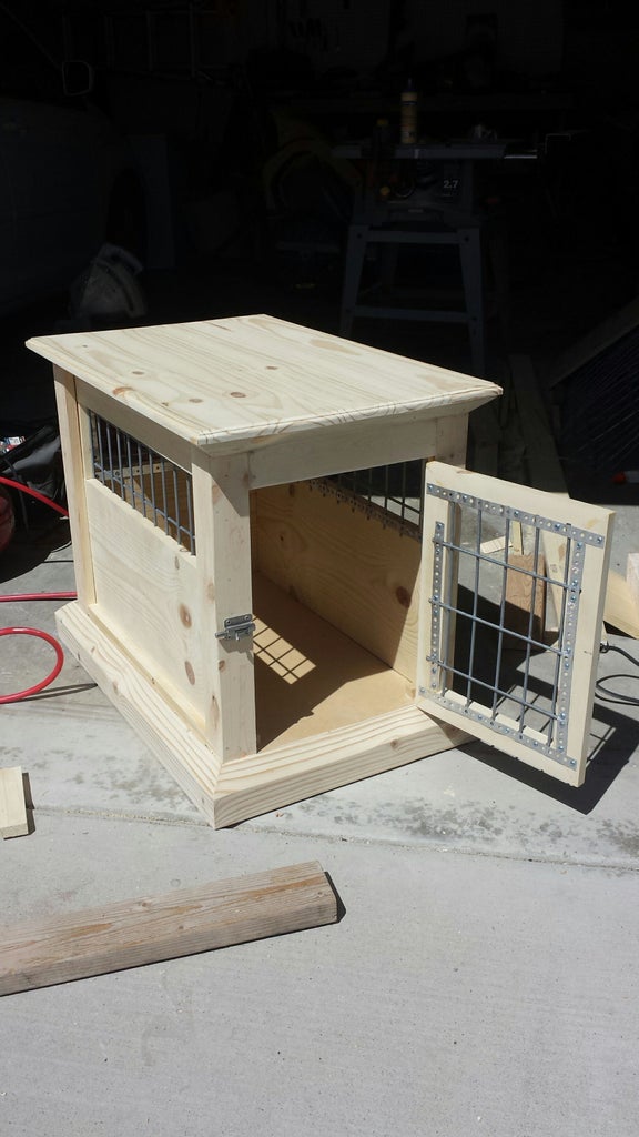 Dog Kennel End Table 13 Steps With Pictures Instructables Dog Kennel End Table 13 Steps With Pictures Instructables
