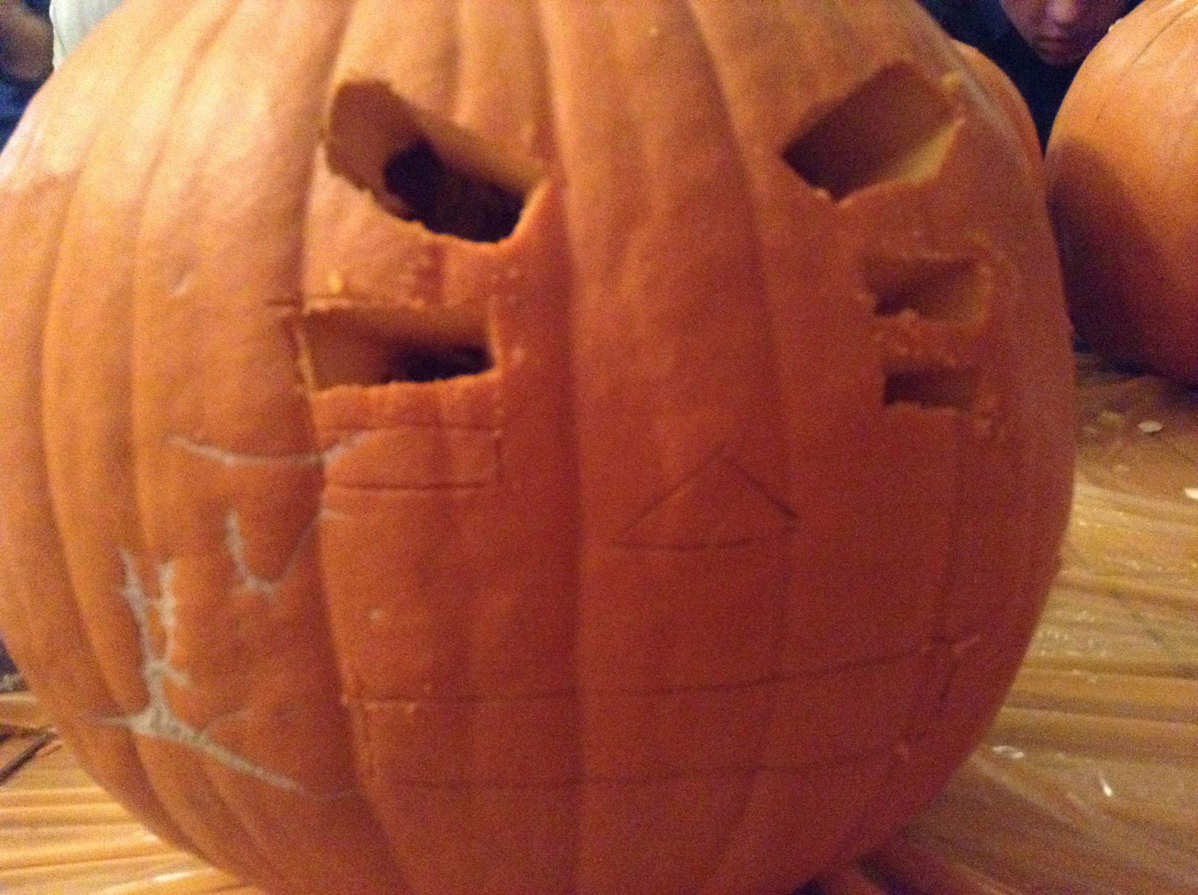 Extreme Pumpkin Carving: Frankenstein Style : 8 Steps (with Pictures) -  Instructables