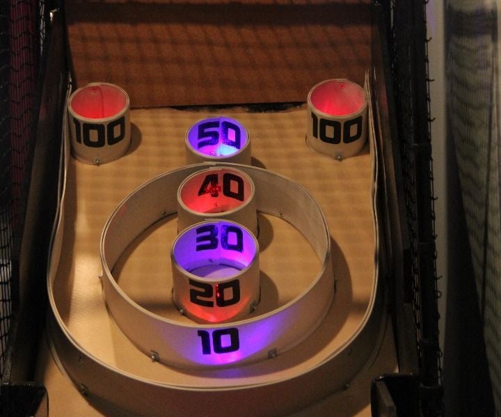 Mini Futuristic Skee Ball (Phase 2) 7 Steps Instructables