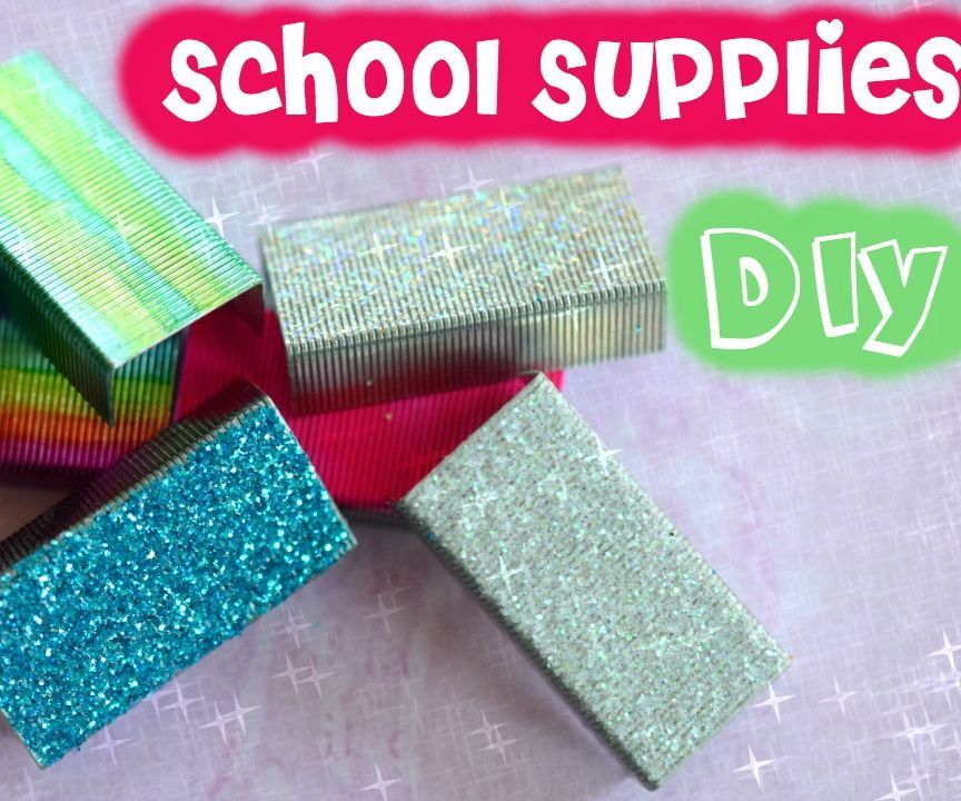 6 diy school supplies DIY Project DIY Project Image