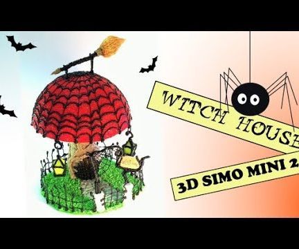 witch house- 3d pen DIY Project DIY Project Image