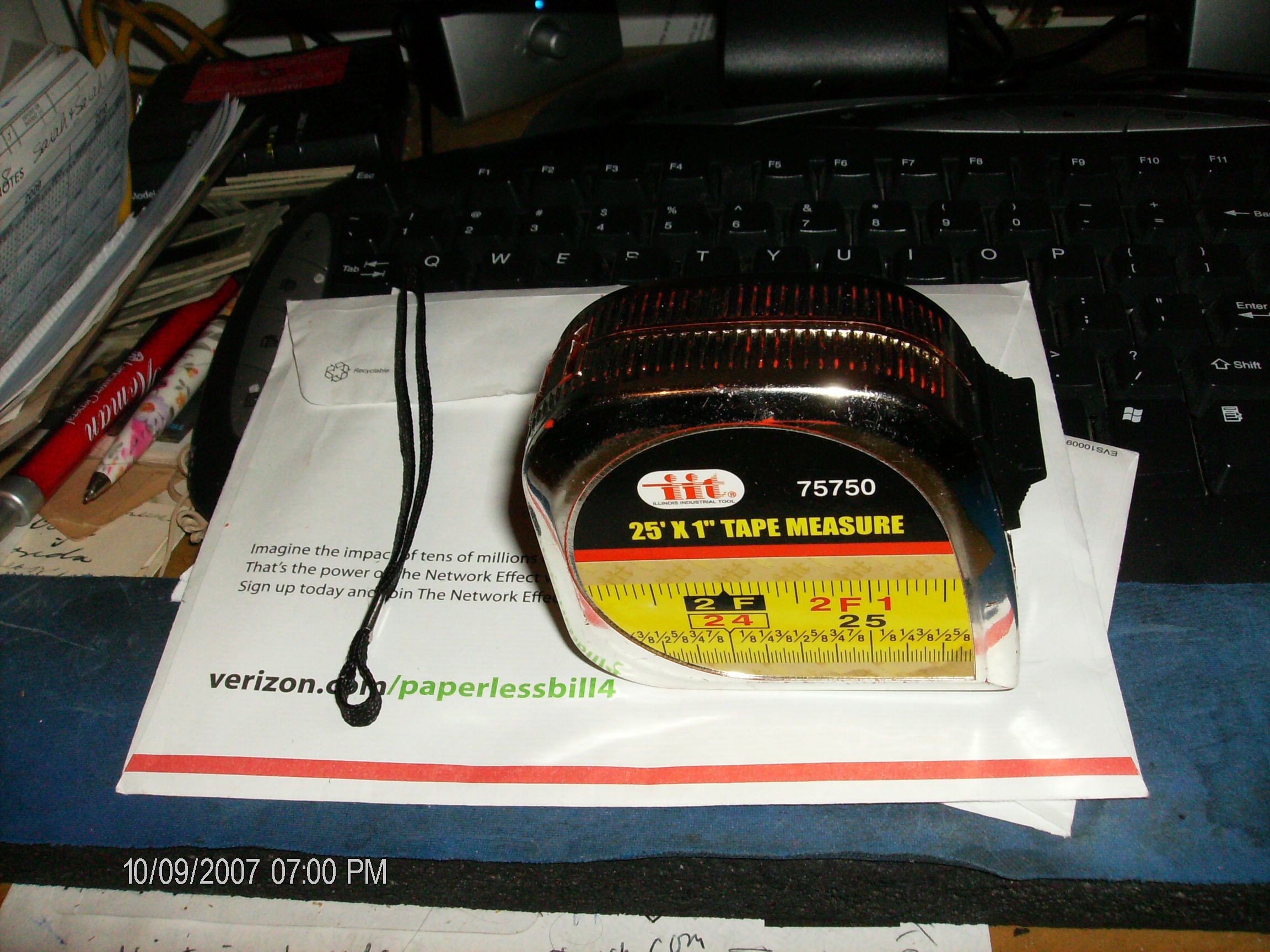 UPDATED Tape Measure Repair Added Repair for Lufkin Pee Wee (step 4