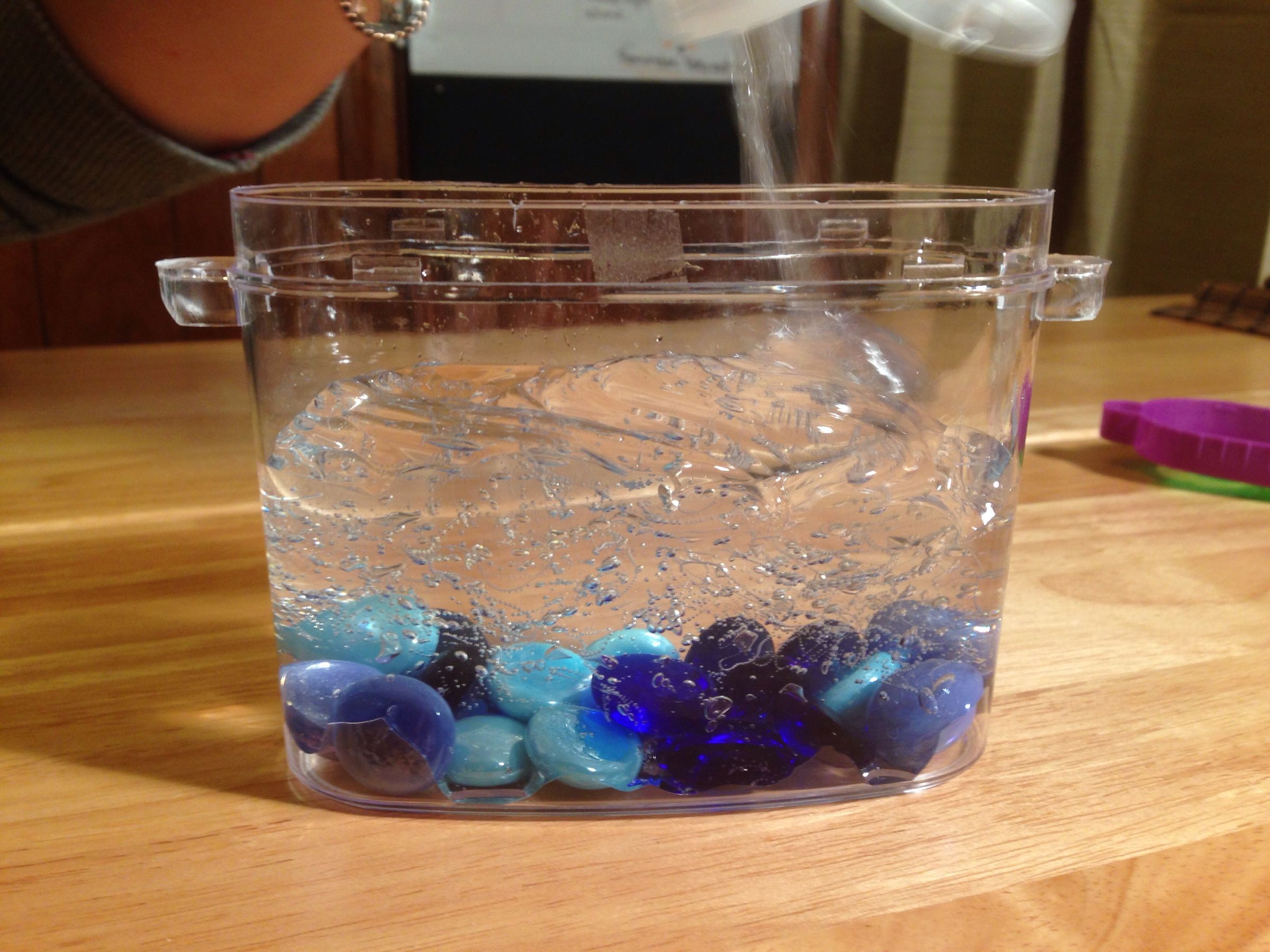 90s toy gel aquarium