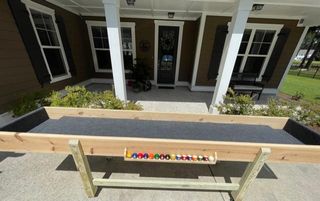 Gutterball Table Outdoor Carpet Ball Table ( Also Called Gutter Ball ) : 8 Steps ...