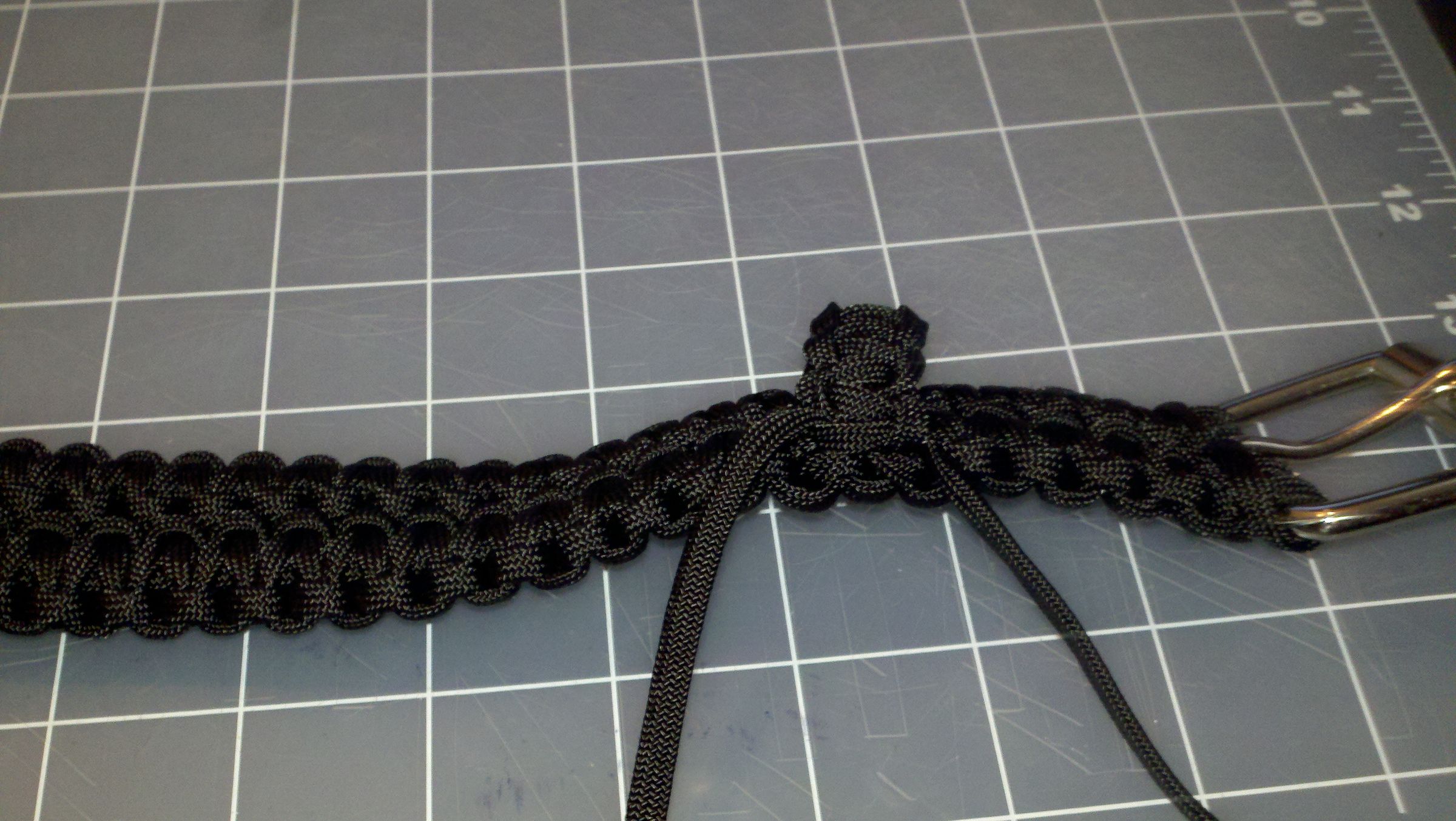 Double Cobra Knot Paracord Belt 8 Steps (with Pictures) Instructables