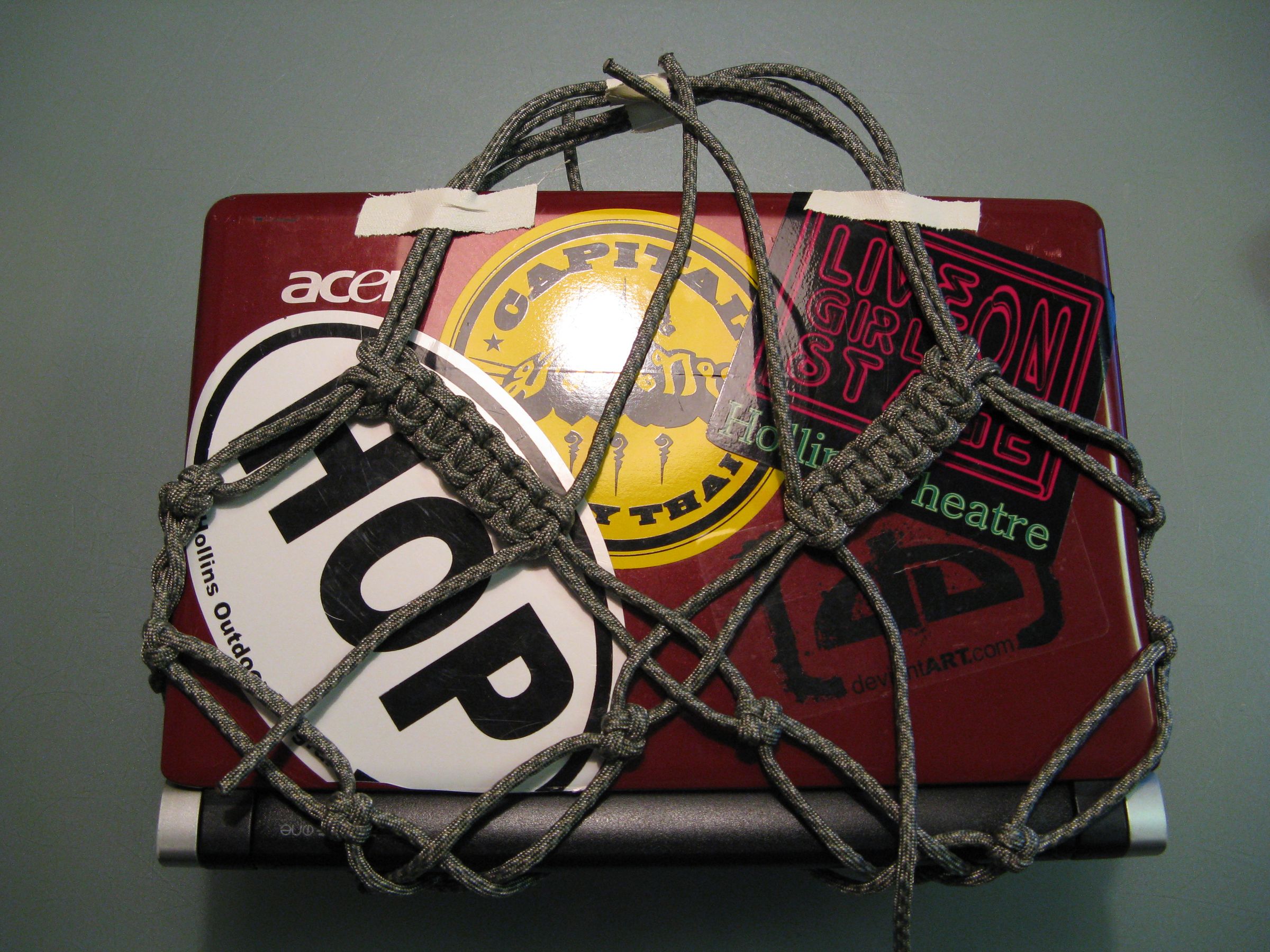 Paracord Laptop Harness 13 Steps (with Pictures) Instructables