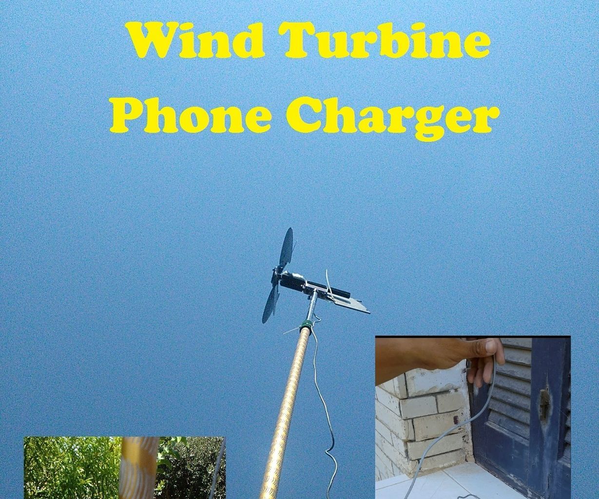 Wind Turbine Mobile USB Charger 3 Steps (with Pictures) Instructables