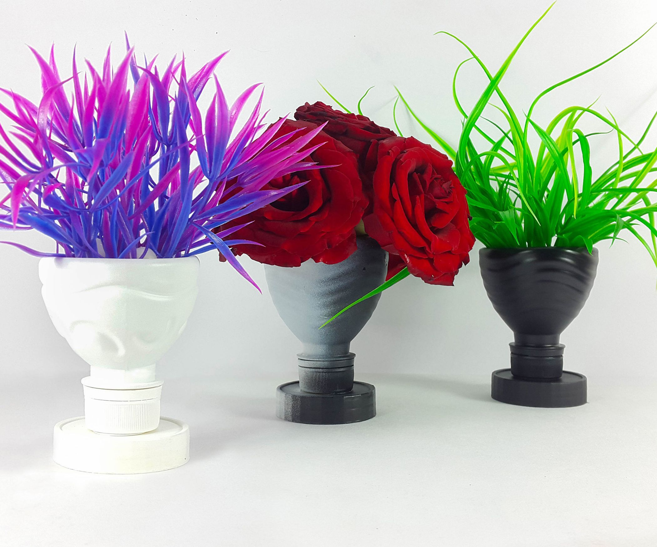 DIY Flower Vase How to Make a Flower Vase Out of Plastic Bottle 5