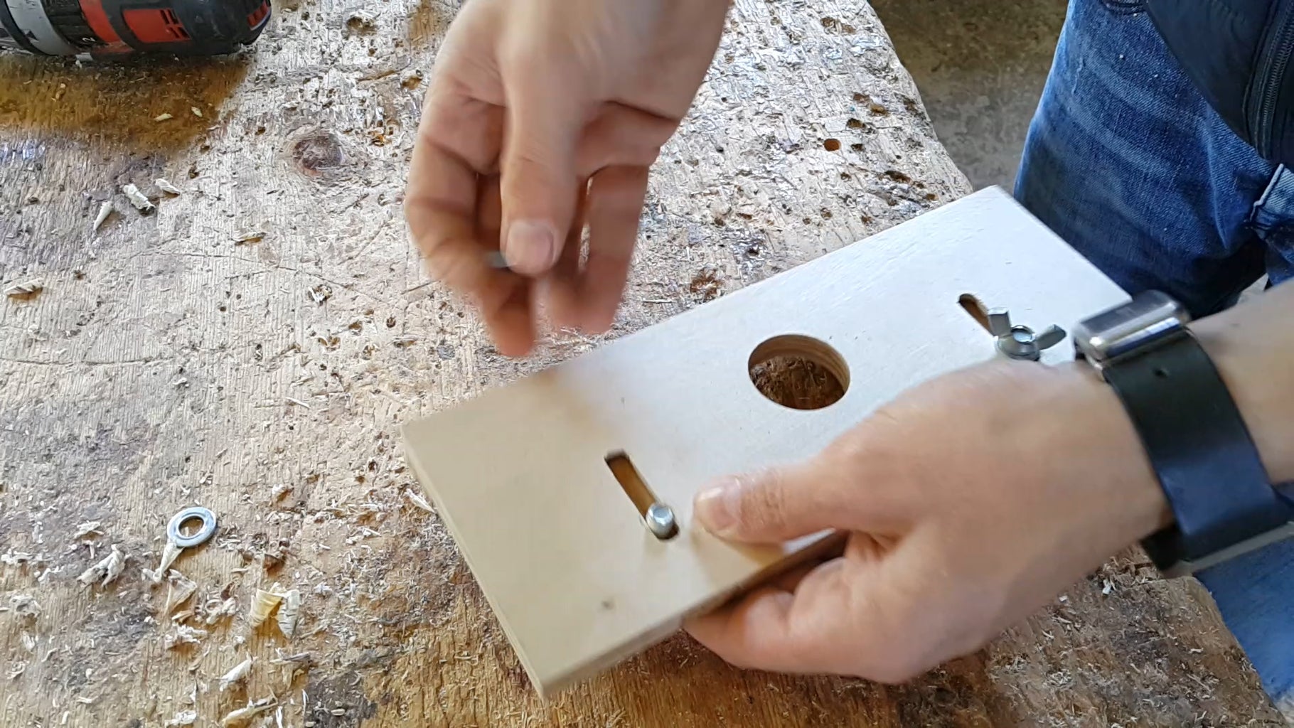 Concealed hinge jig diy Clearance