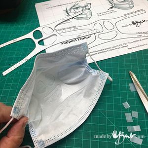 DIY Face Mask Support Frame : 5 Steps (with Pictures) - Instructables