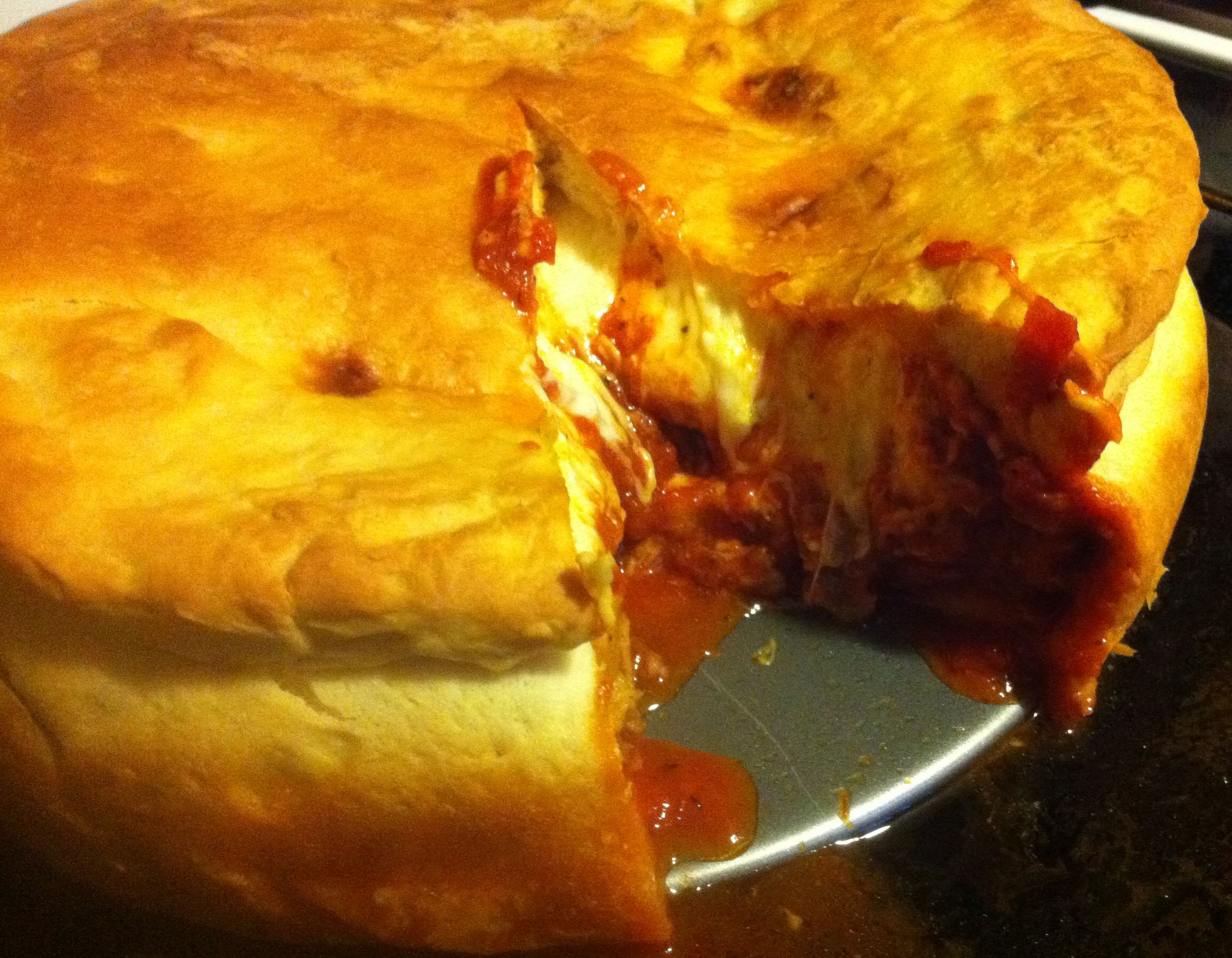 Deep Dish Pizza Pie 6 Steps (with Pictures) Instructables