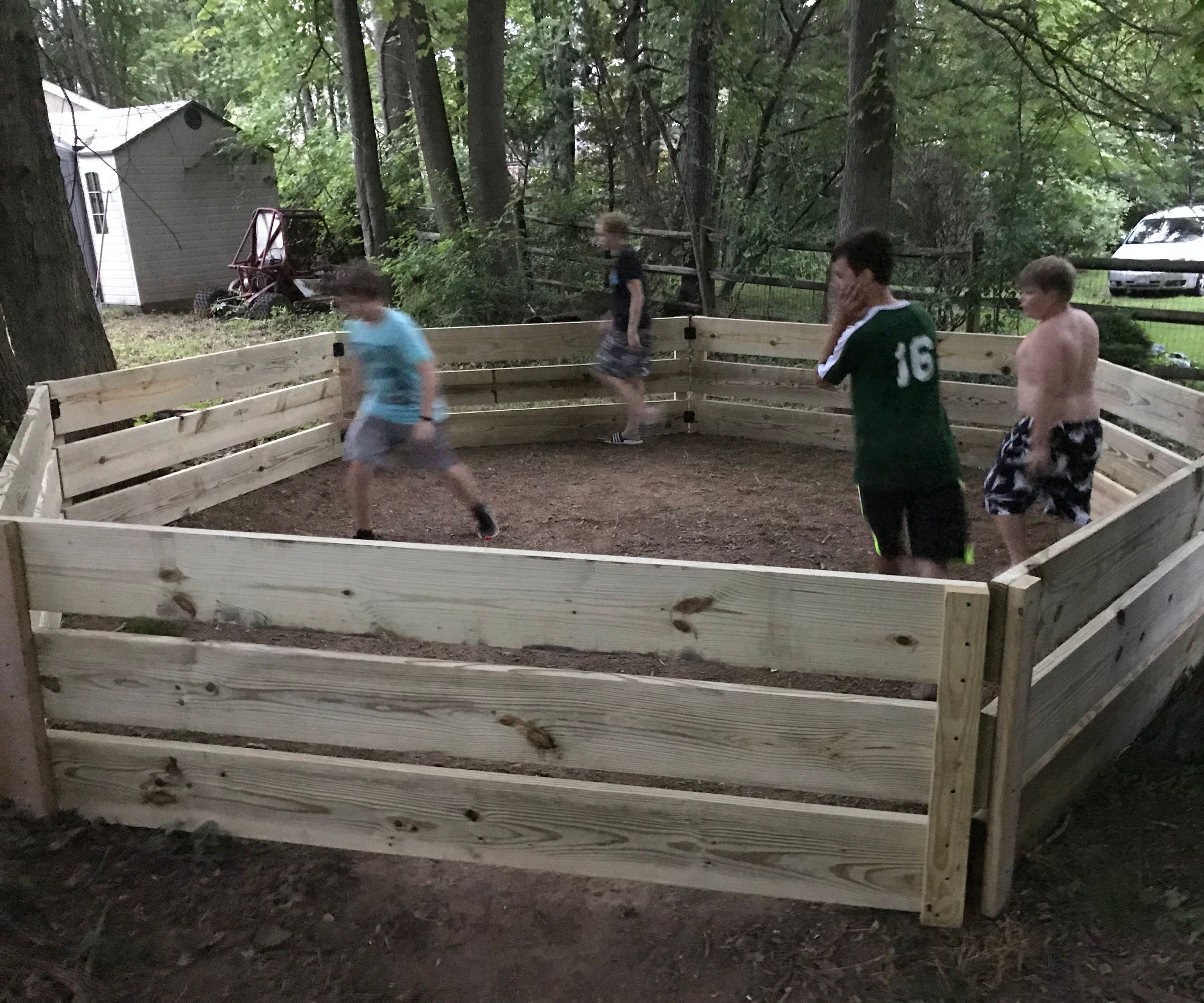 plastic gaga ball pit