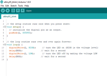 ATtiny13A/ATtiny25/ATtiny45/ATtiny85 Programming With a Programmer ...