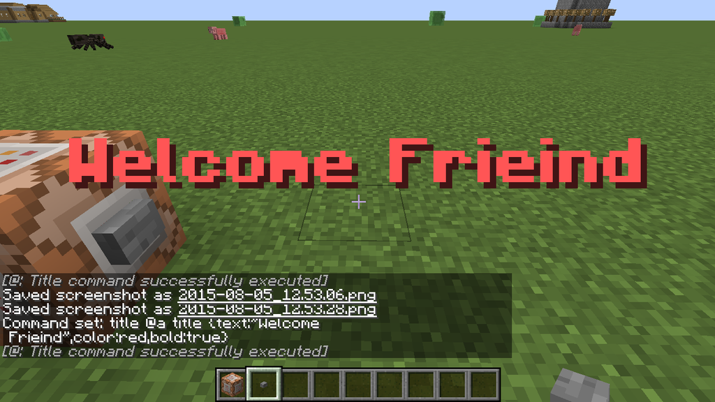 My Favorite Command Block Commands 6 Steps Instructables My Favorite Command Block Commands 6 Steps Instructables