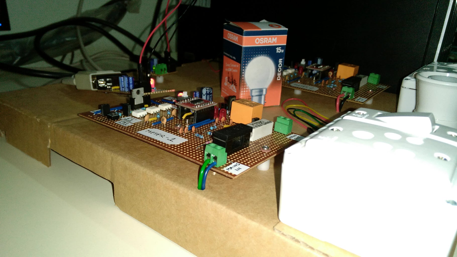 Smart Home Energy Monitoring & Management System : 10 Steps Circuit Diagram