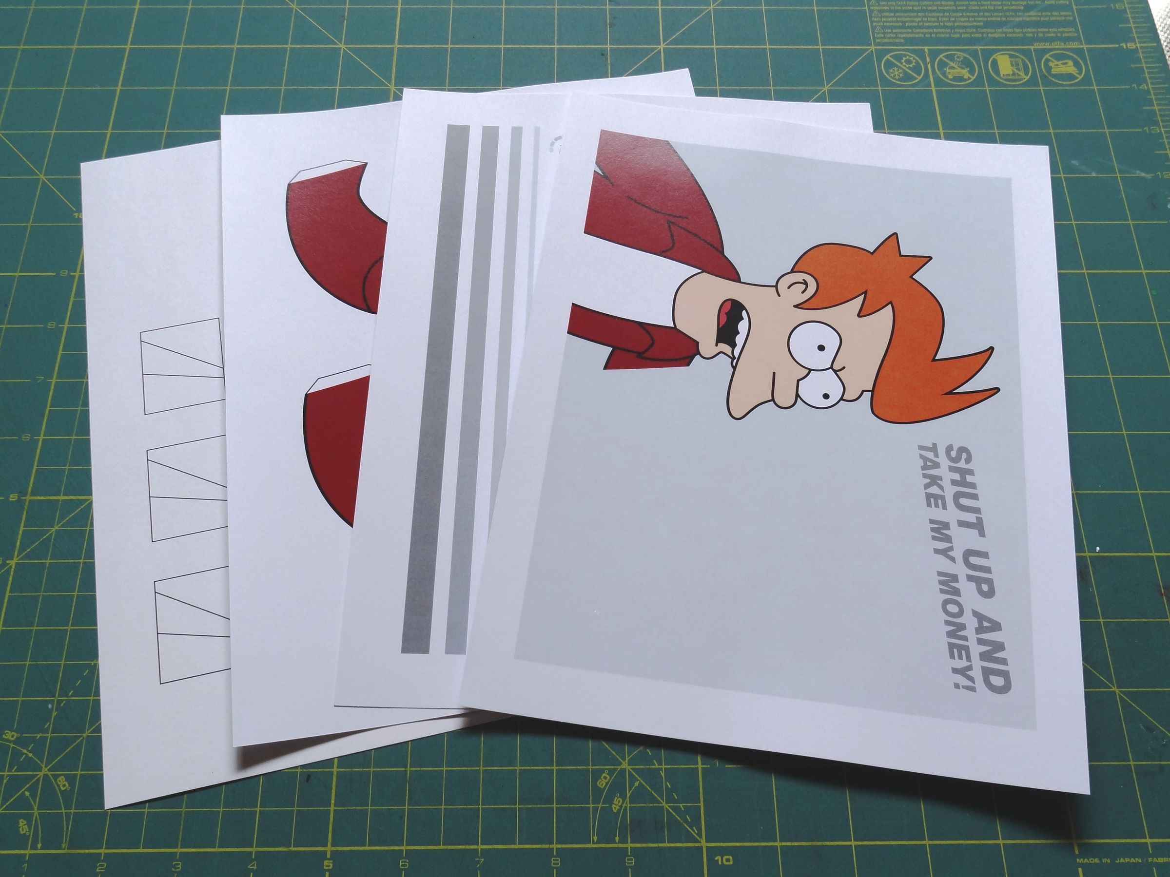 Futurama Meme Gift Card 6 Steps With Pictures Instructables