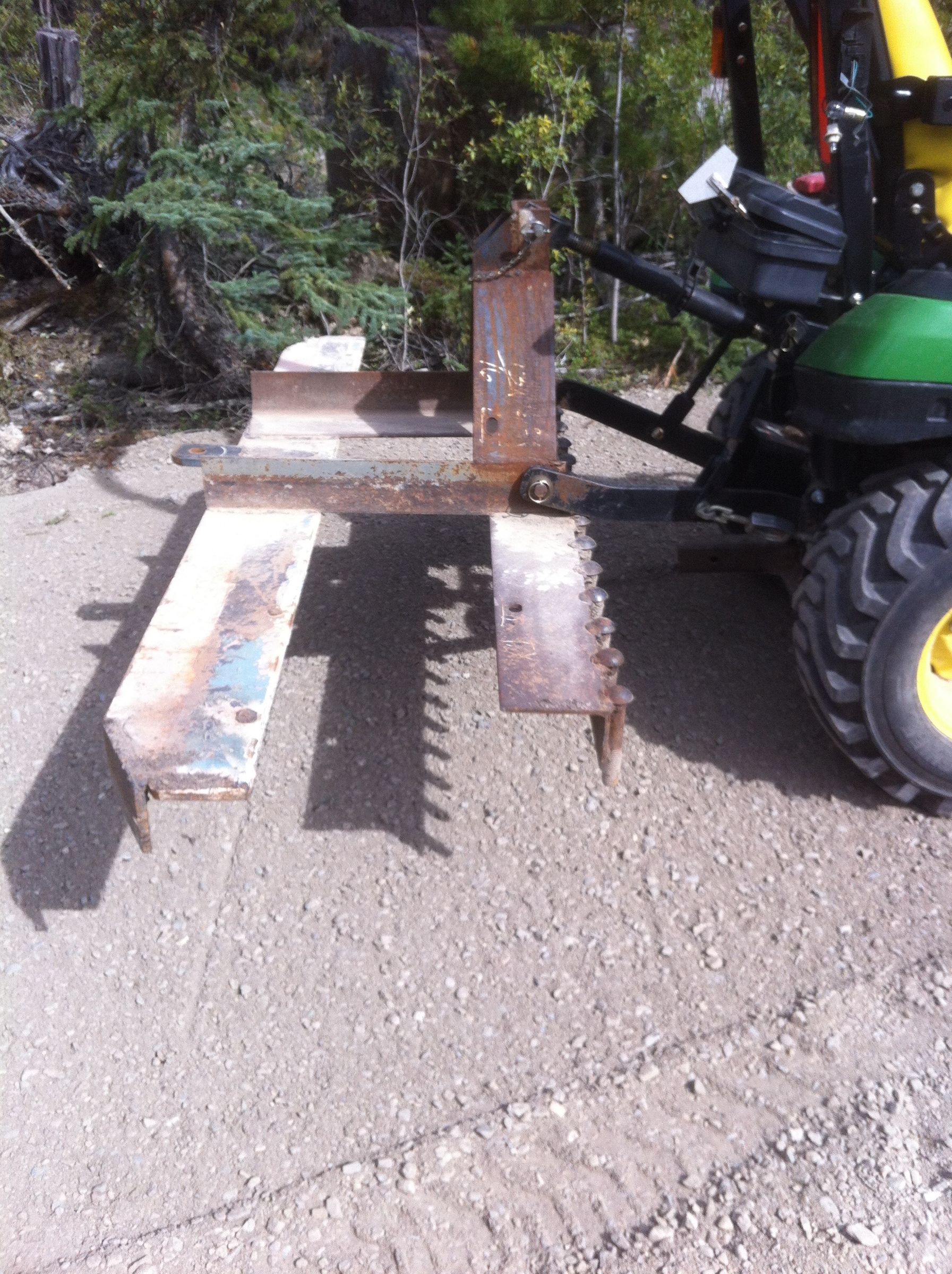 Adjustable Harrow and Leveling Implement : 5 Steps - Instructables