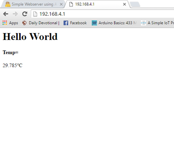 Simple Webserver Using Arduino and ESP8266 : 5 Steps - Instructables