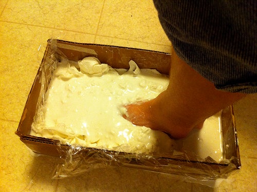 Casting Your Foot: the Mold