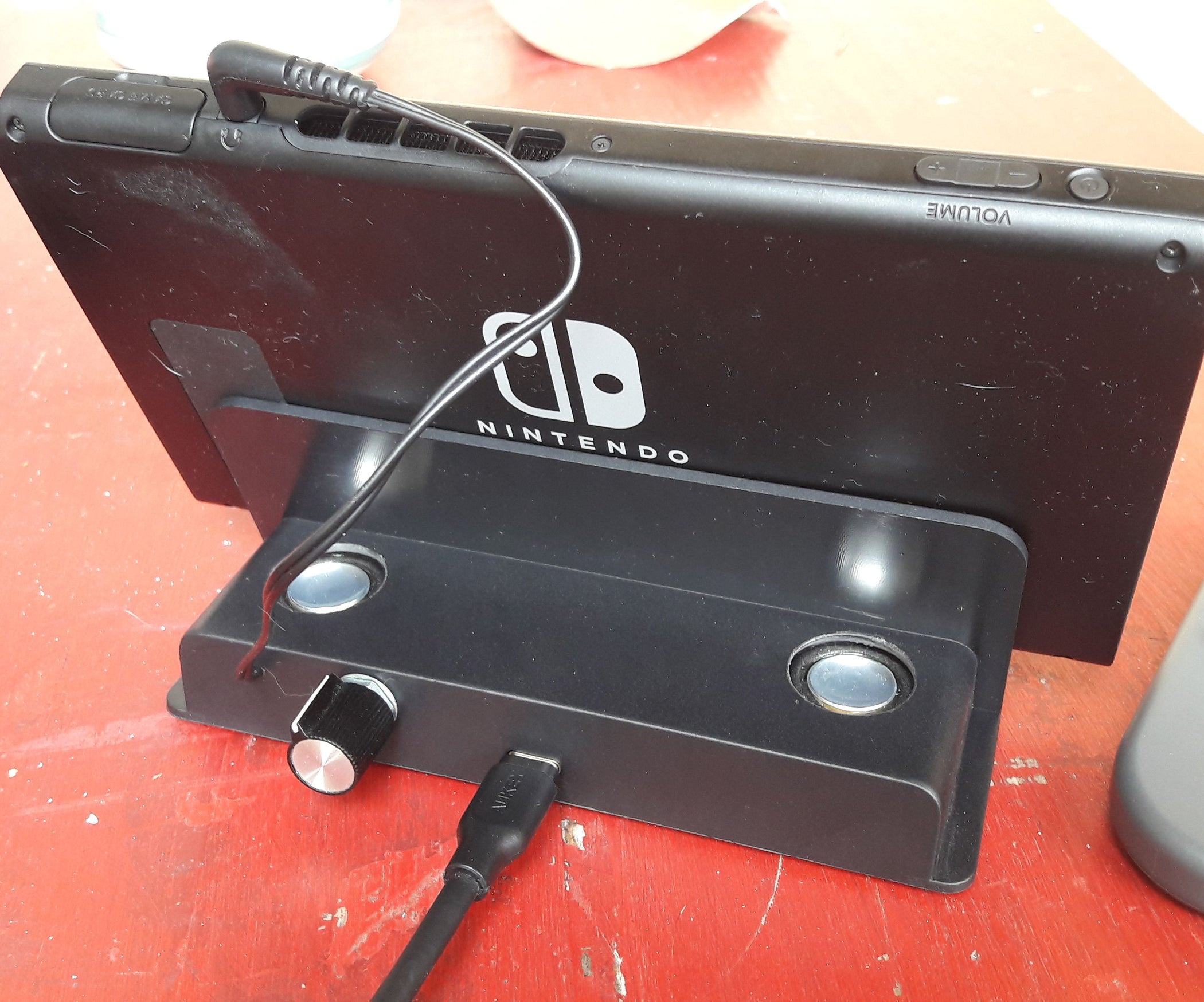 Charging Dock/stand With Builtin Speakers for the Nintendo Switch 6