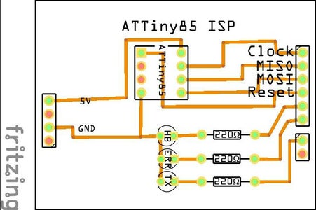 Arduino ISP to ATTiny85 : 7 Steps - Instructables