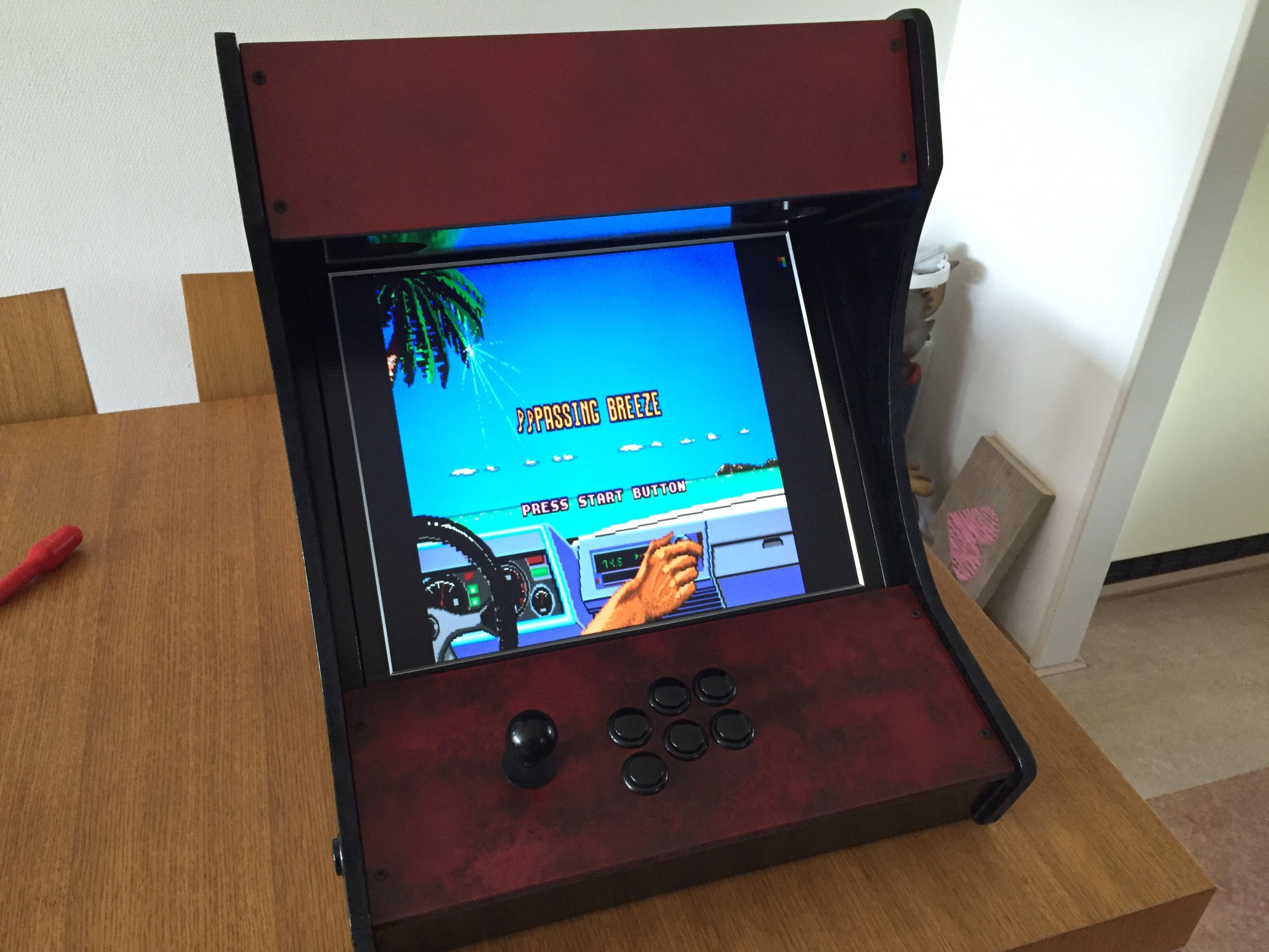 DIY Retro Arcade Bartop for One Player 12 Steps (with Pictures