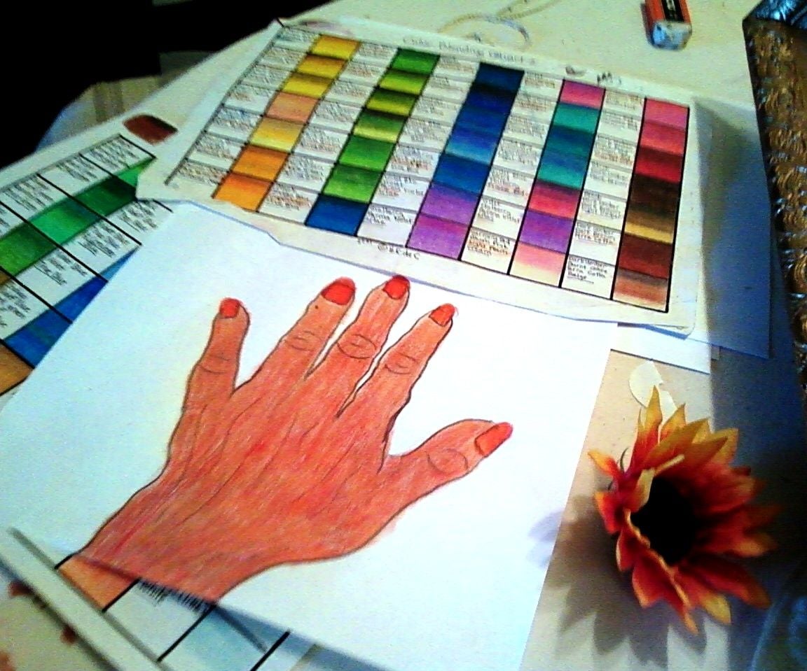 How to Blend Prismacolors 12 Steps Instructables