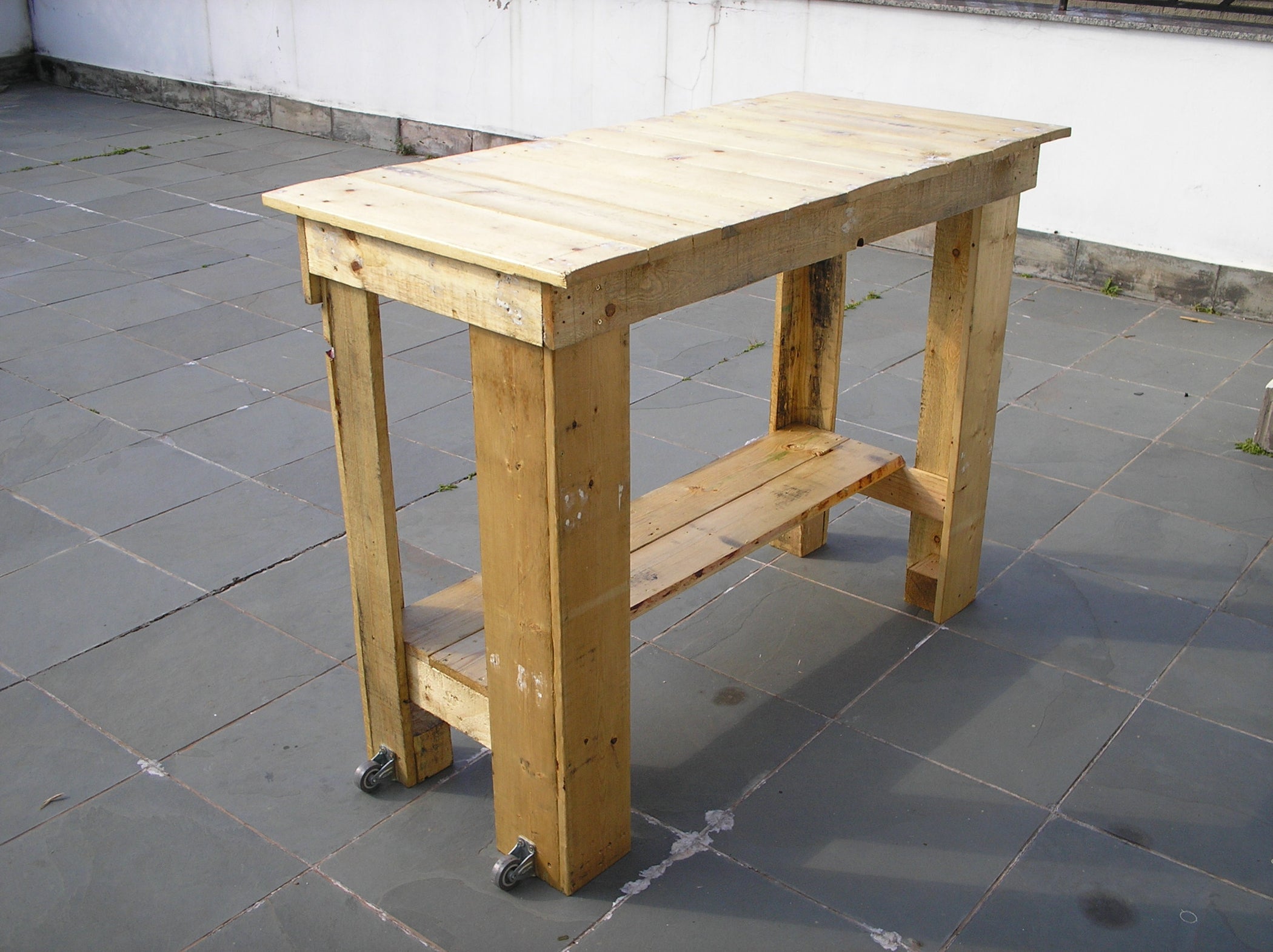How to Build a Brick Bench