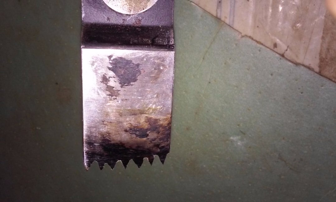 Retooth Oscillating Blades / Sharpen Oscillating Blades Instructables