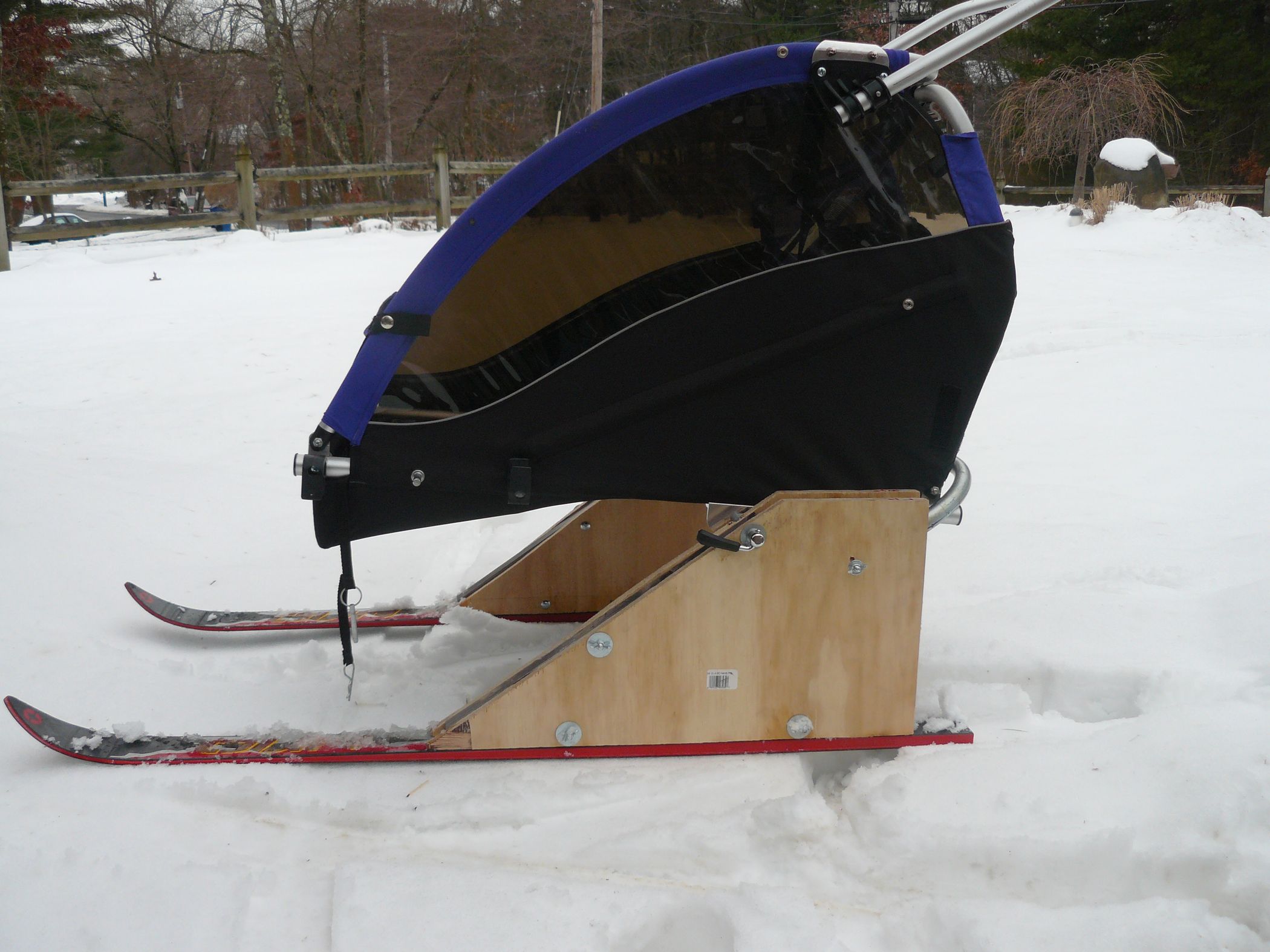 XCountry Ski/ Snowshoe Stroller 6 Steps (with Pictures) Instructables
