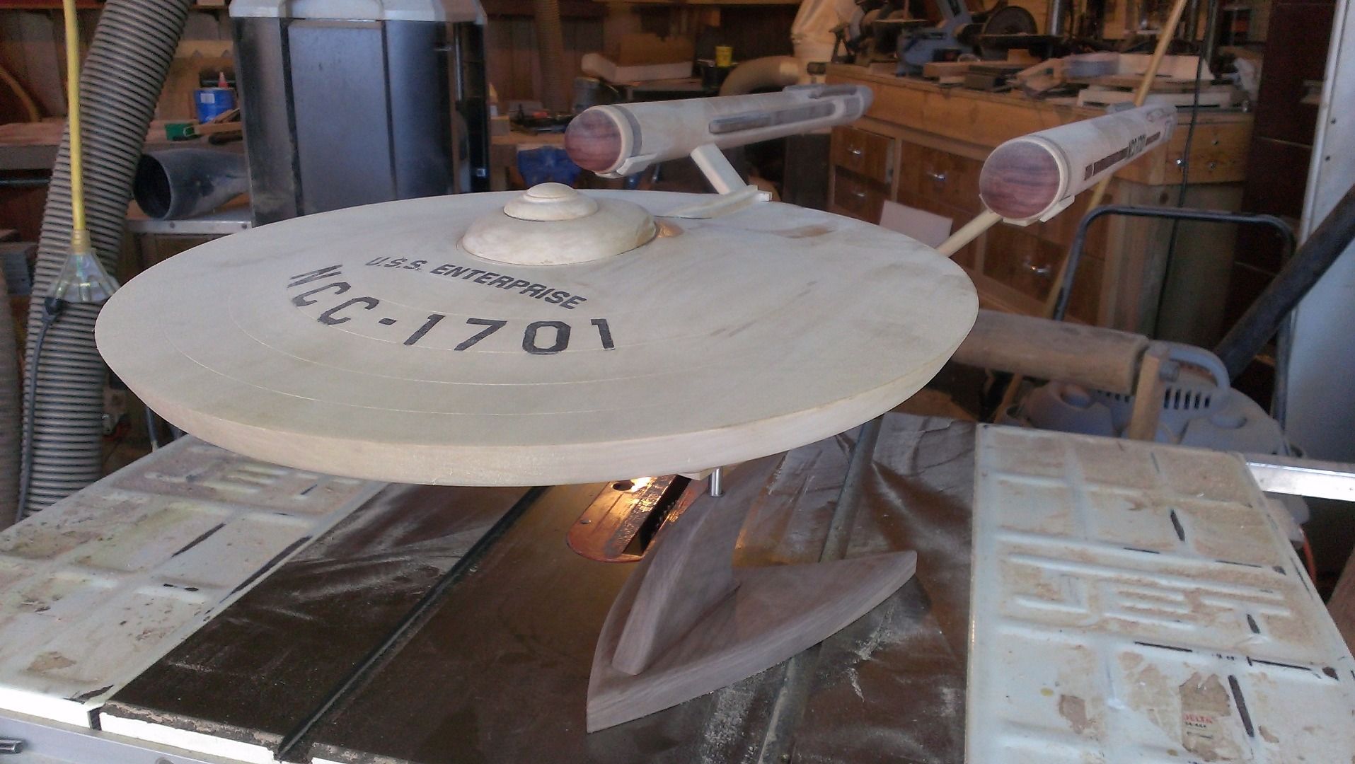 Wooden USS Enterprise Model 7 Steps (with Pictures) Instructables