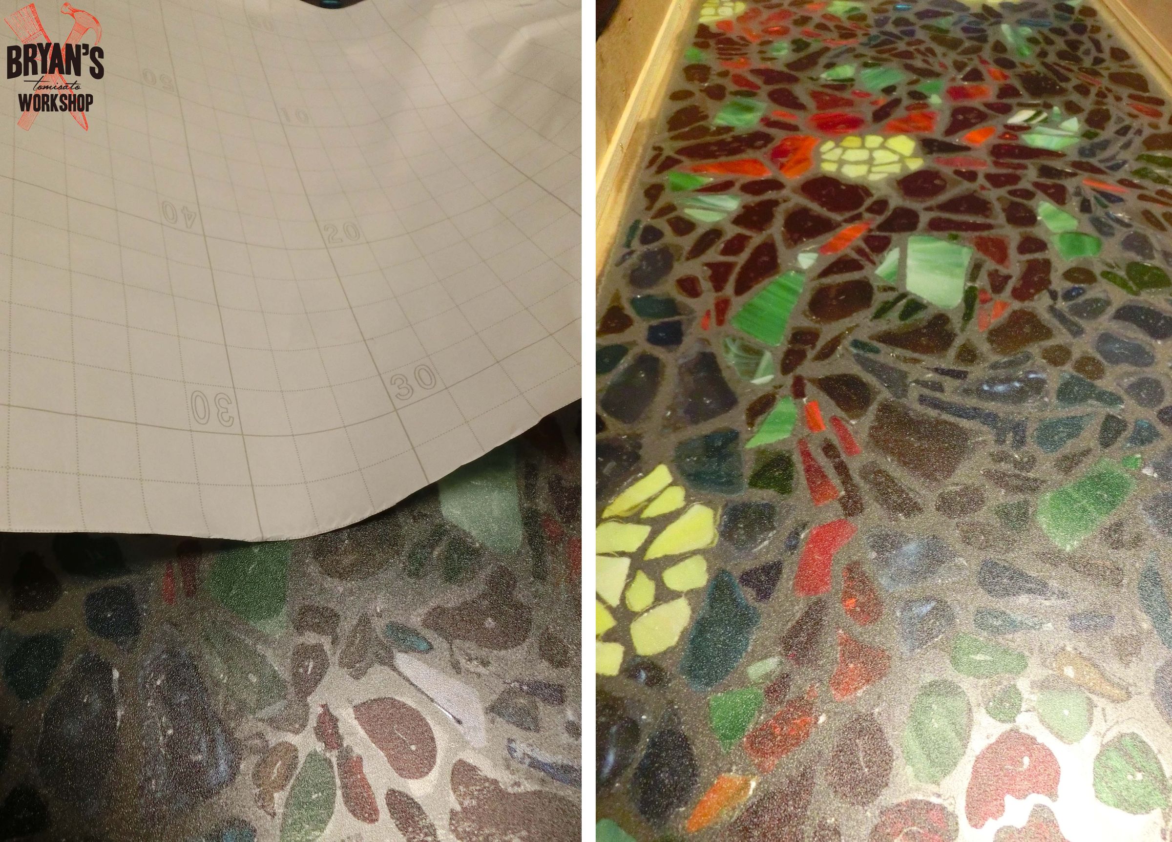 Mosaic Glass Light 12 Steps (with Pictures) Instructables