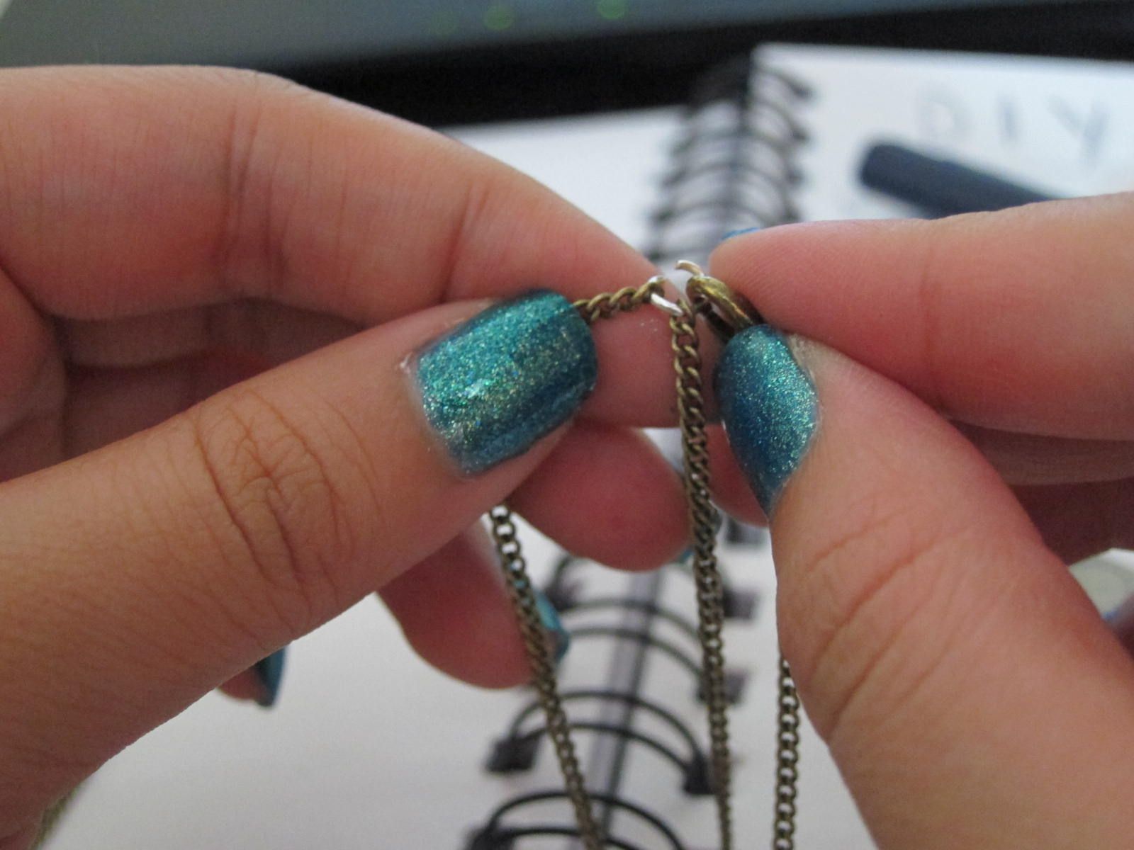 D.I.Y Chain Necklace 13 Steps Instructables