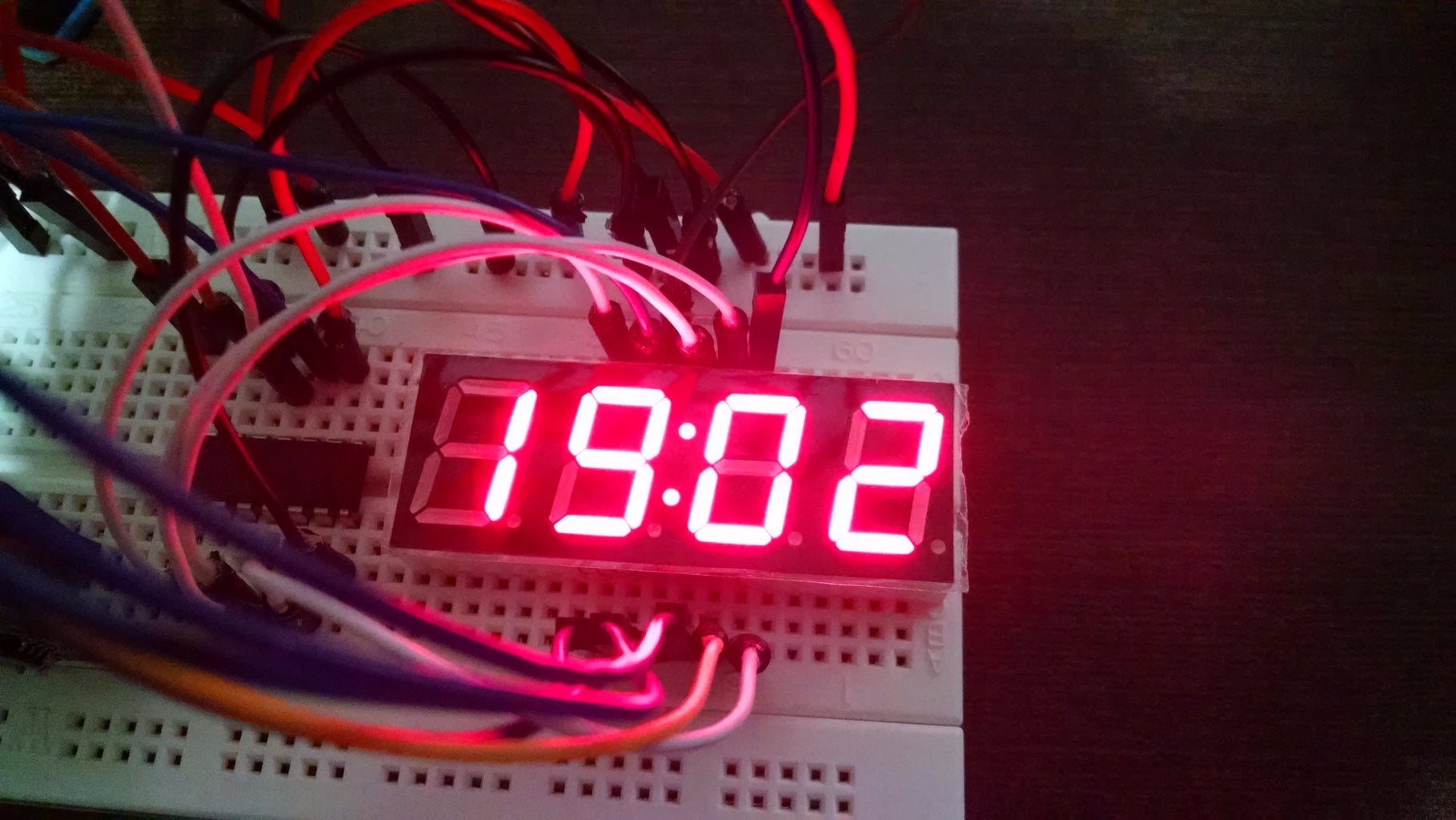 Digital Clock With Arduino, RTC and Shift Register 74HC595 : 3 Steps ...