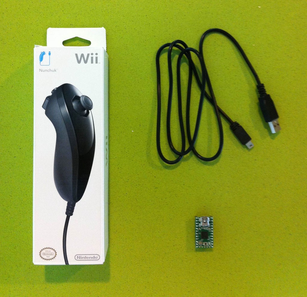 Usb Mouse Made Out Of A Wii Nunchuck 4 Steps With Pictures Instructables Usb Mouse Made Out Of A Wii Nunchuck 4 Steps With Pictures Instructables