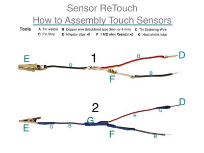 Touch Sensitive Interactive Music Instrument DIY / Windows Version : 24 ...