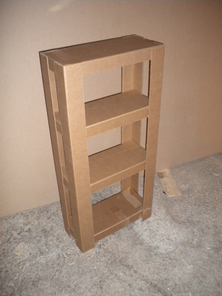 Easy Cardboard Shelves 3 Steps Instructables 9224