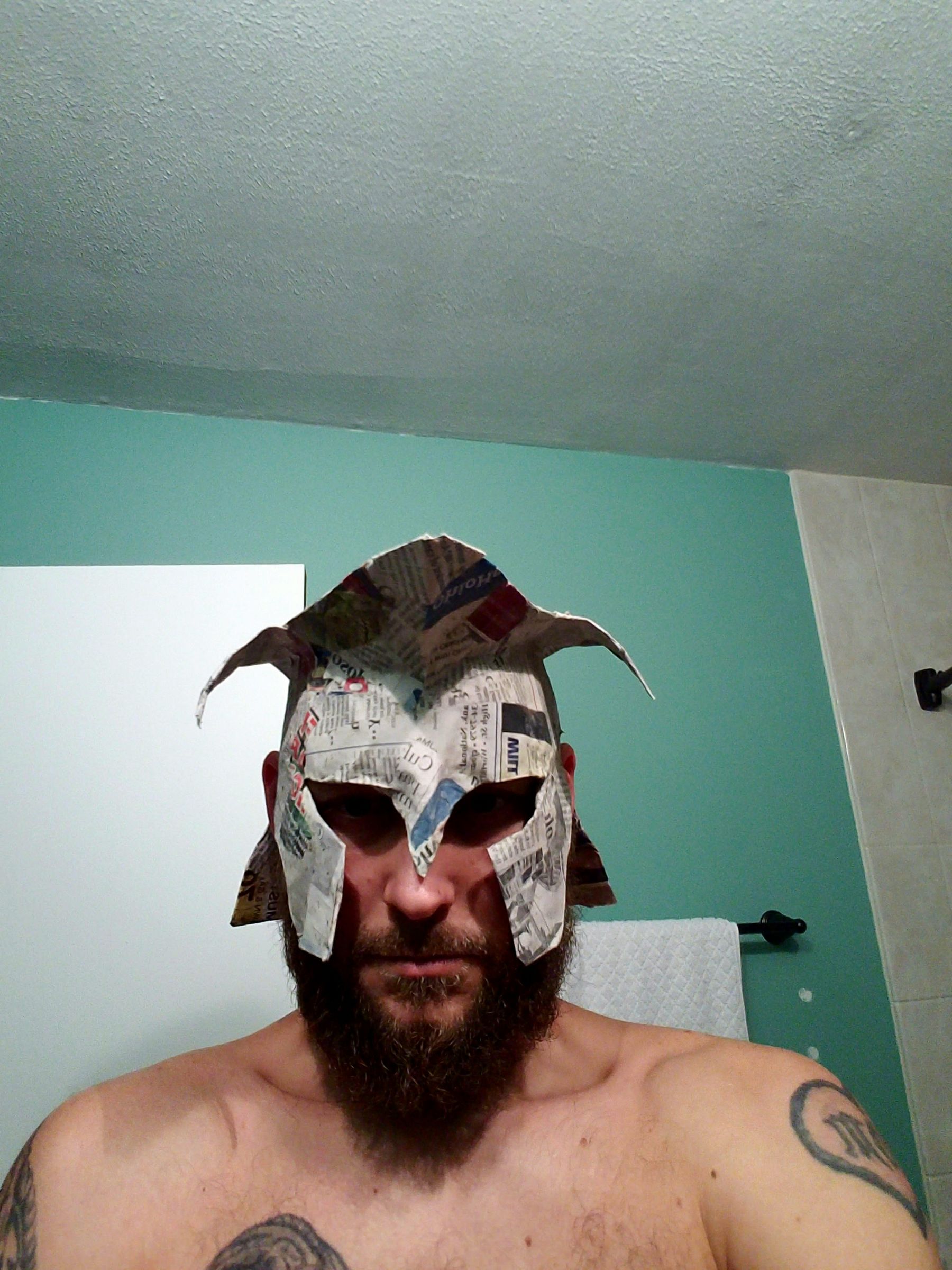 Paper Mache Helmet 11 Steps (with Pictures) Instructables