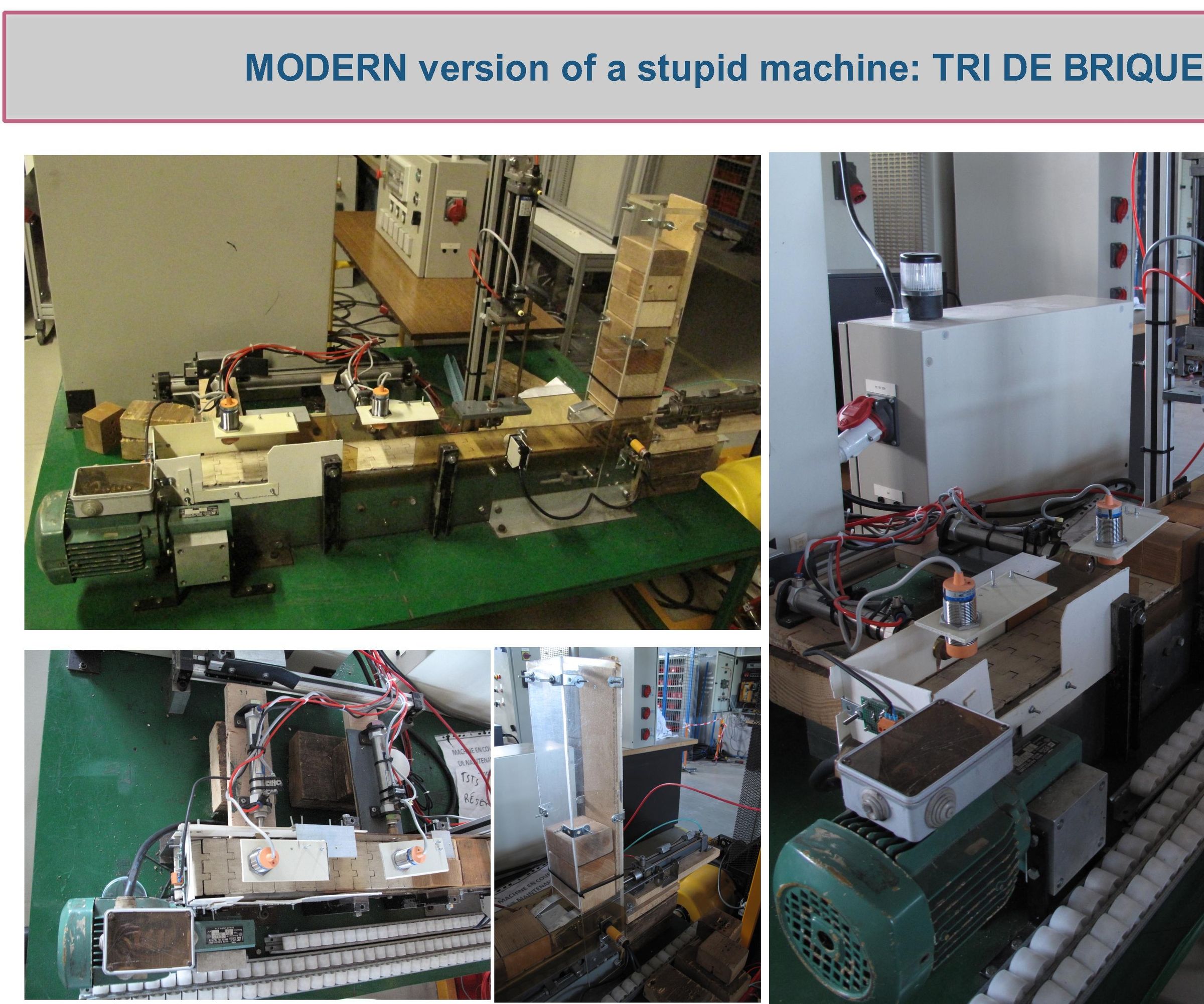 DIY guide for Arduino-tomation Part 4: TRI DE BRIQUE with step-by-step instructions