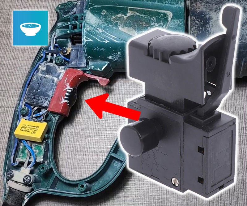 Hammer Drill Switch Replacement 4 Steps Instructables