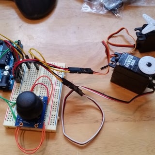Arduino + 2 Servos + Thumbstick (joystick) : 5 Steps (with Pictures ...