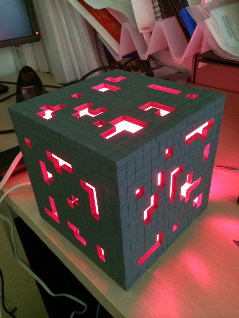 Super Solid Minecraft Redstone Lamp 6 Steps With Pictures Instructables Super Solid Minecraft Redstone Lamp 6 Steps With Pictures Instructables