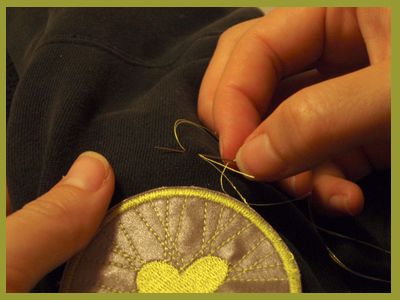 Attach a Patch: Whip Stitch Method : 5 Steps - Instructables