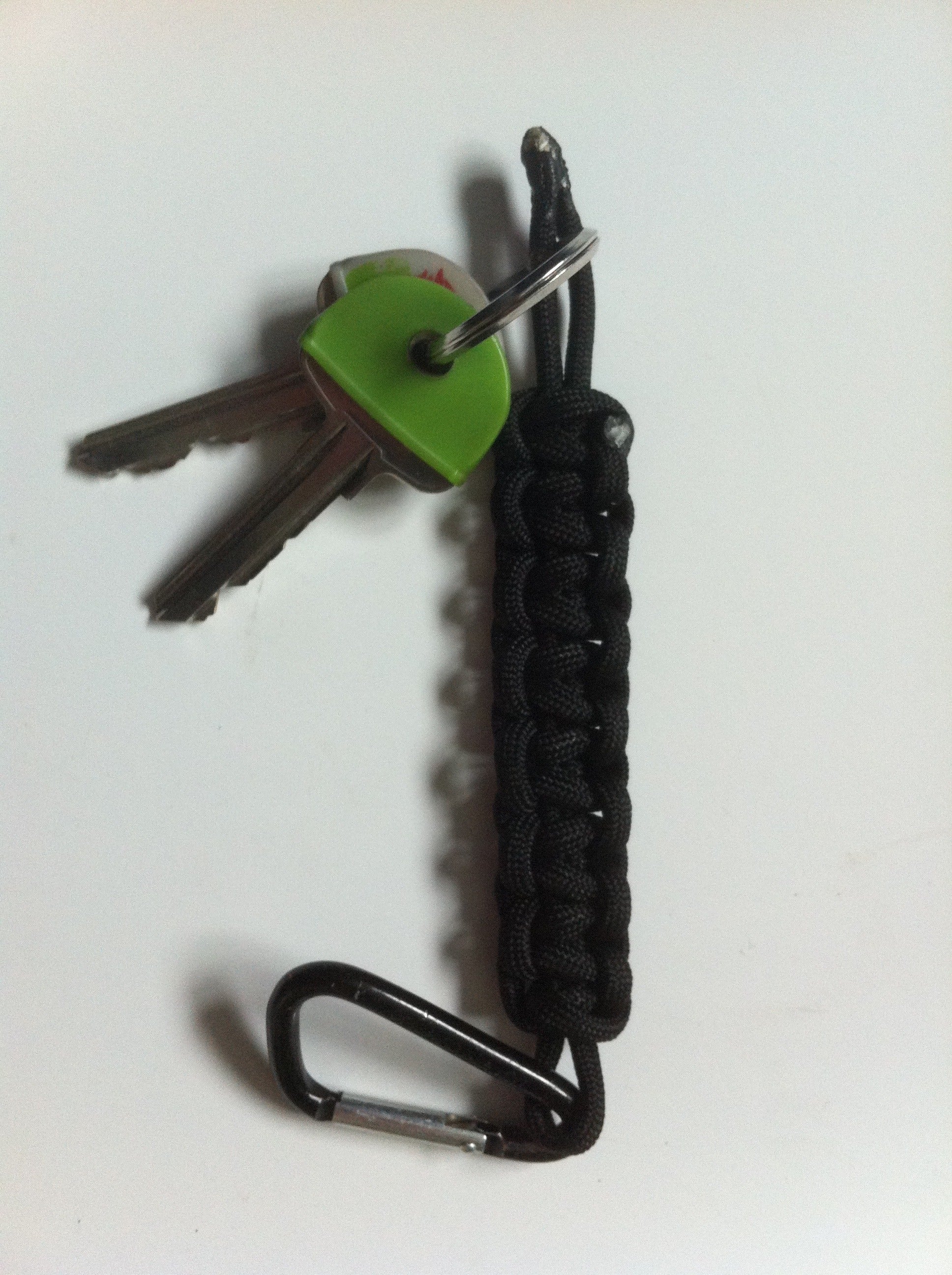 Paracord Key Chain Fob 6 Steps Instructables