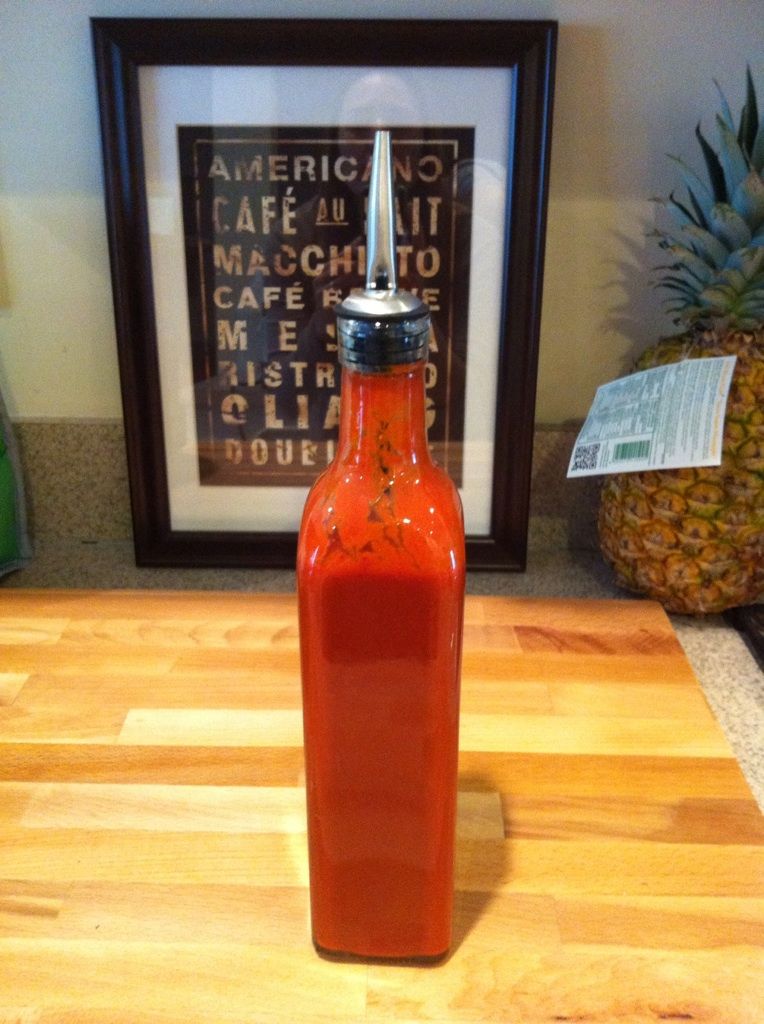 DIY guide for Chipotle Tabasco style hot sauce with step-by-step instructions